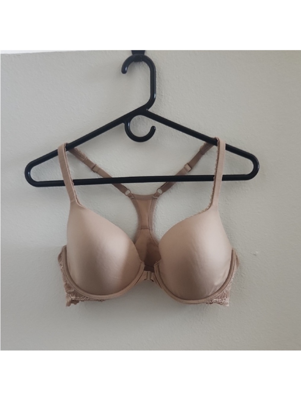 Victoria Secret Racerback Demi Beige Bra